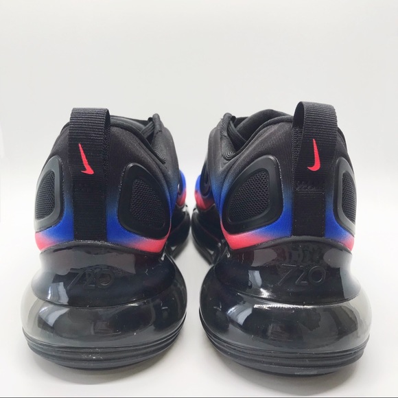 Nike Air Max 720 black racer blue M7 - Picture 4 of 8